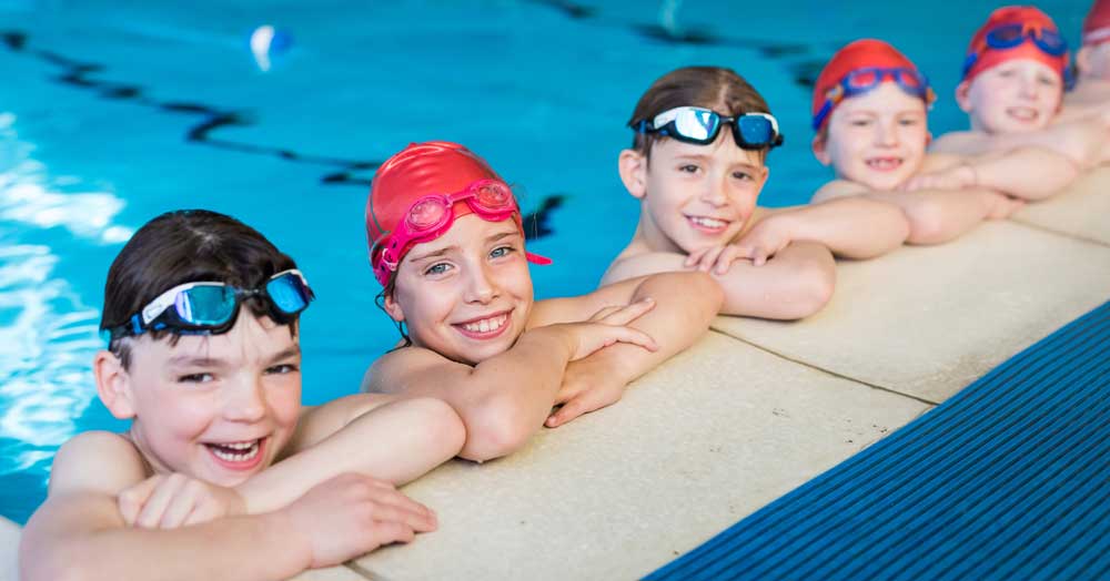 Children in Swimming Pool